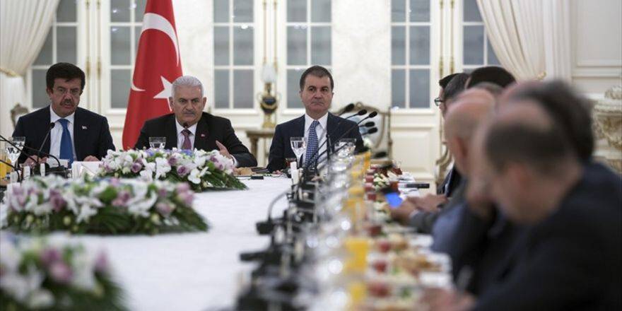 Başbakan Yıldırım, Alman Şirketlerinin Yöneticileri İle Görüştü