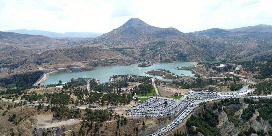 Sille Baraj Parkı’na iki günde 40 bin ziyaretçi