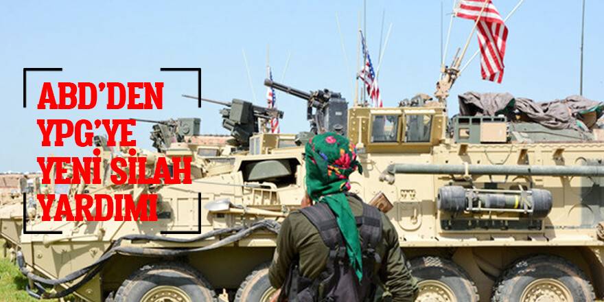 ABD’den YPG’ye yeni silah yardımı