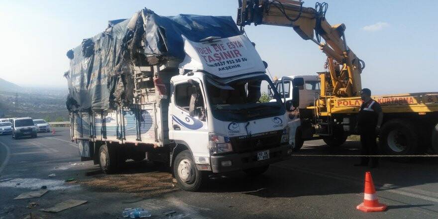 Konya'da Trafik Kazası: 3 Yaralı