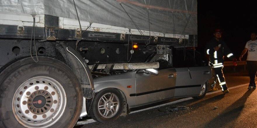 Konya'da Trafik Kazası: 2 Yaralı
