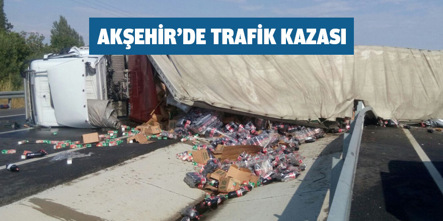Akşehir'de Trafik Kazası: 2 Yaralı