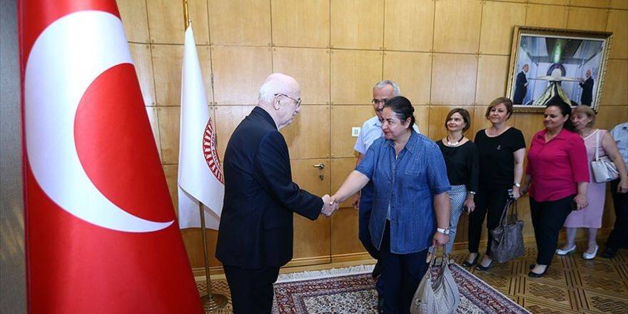 Tbmm Başkanı Kahraman, Personelle Bayramlaştı