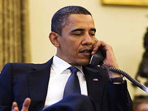 Obama'dan 90 Dakikalık Sürpriz Telefon!