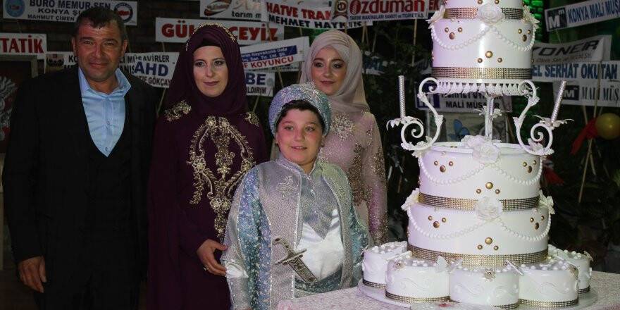 İbrahim Berk sünnet oldu