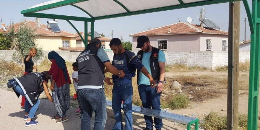 Konya'da "Narko-sokak" Uygulaması