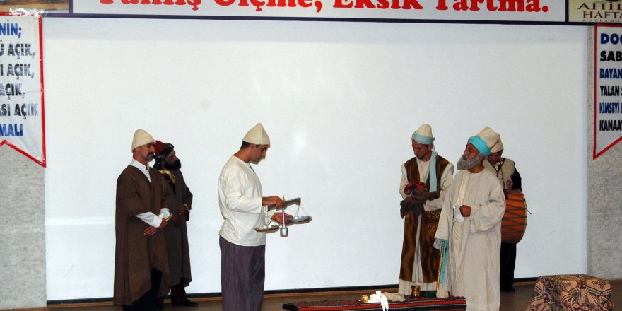 Konya'da Ahilik Haftası kutlaması gerçekleştirildi