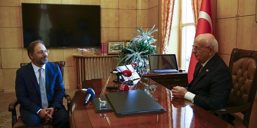 Kahraman, Diyanet İşleri Başkanı Erbaş'ı Kabul Etti