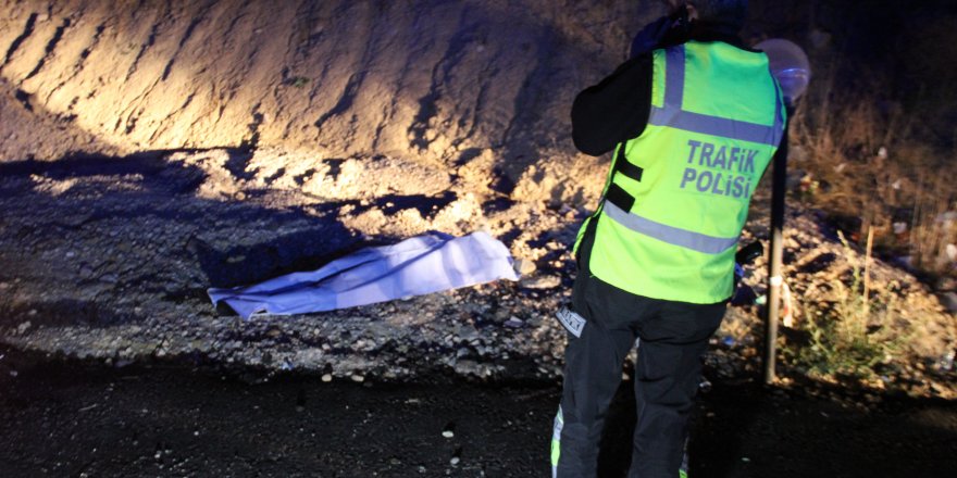 Yolun karşısına geçmek isteyen yayaya minibüs çarptı: 1 ölü