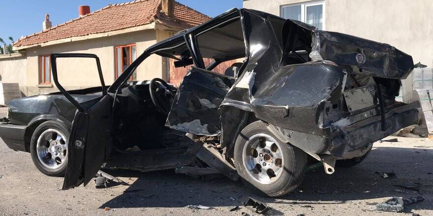 Polisten 30 kilometre kaçan ehliyetsiz sürücü kaza yapınca yakalandı