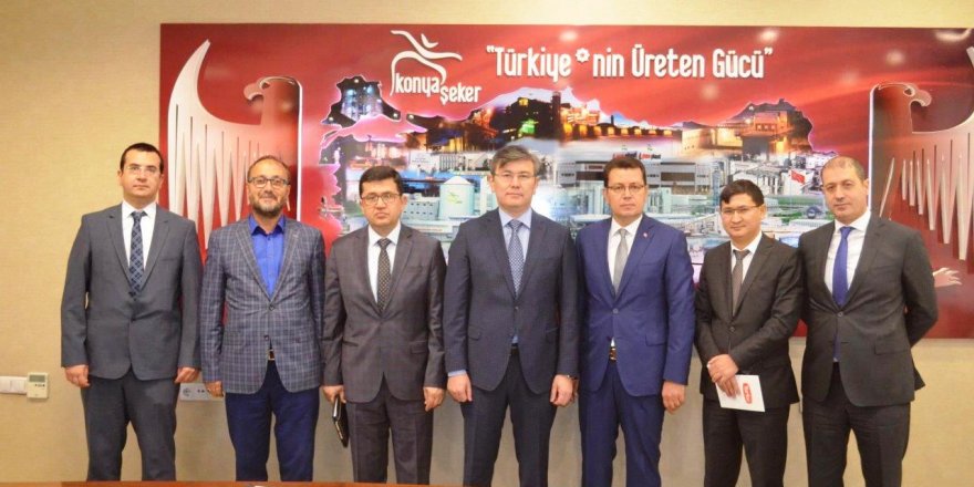 Kazak Büyükelçi, Konya Şeker'de