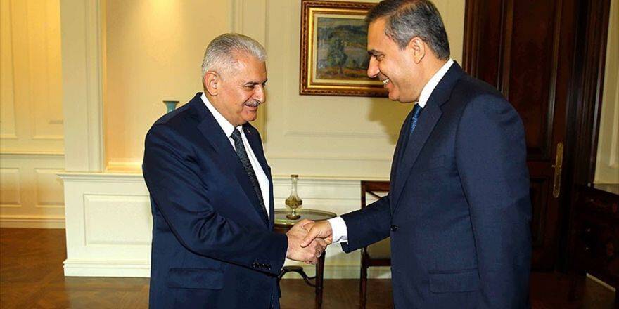 Başbakan Yıldırım, Mit Müsteşarı Fidan'ı Kabul Etti