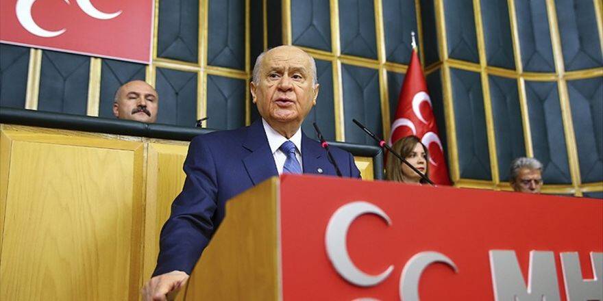 Mhp Genel Başkanı Bahçeli: Beka Mücadelesinde Sonuna Kadar Omuz Omuzayız