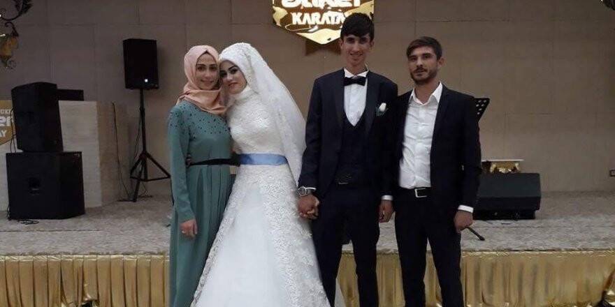 Özkan ve Kaymak ailelerinin mutlu günü