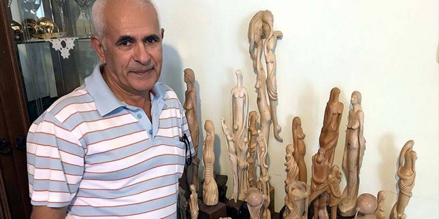Ağaç Parçalarını 14 Yıldır Sanat İçin Topluyor