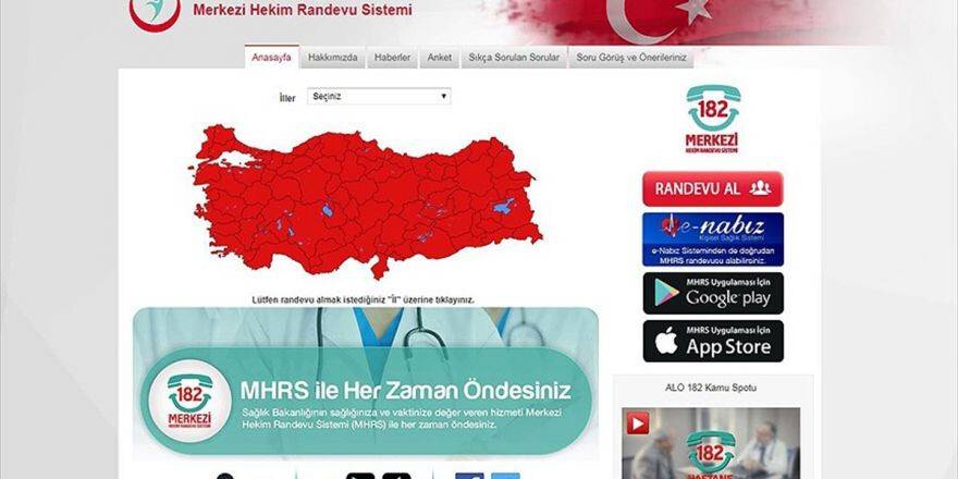 Merkezi Hekim Randevu Sistemi, 'Dünyanın En İyisi' Seçildi