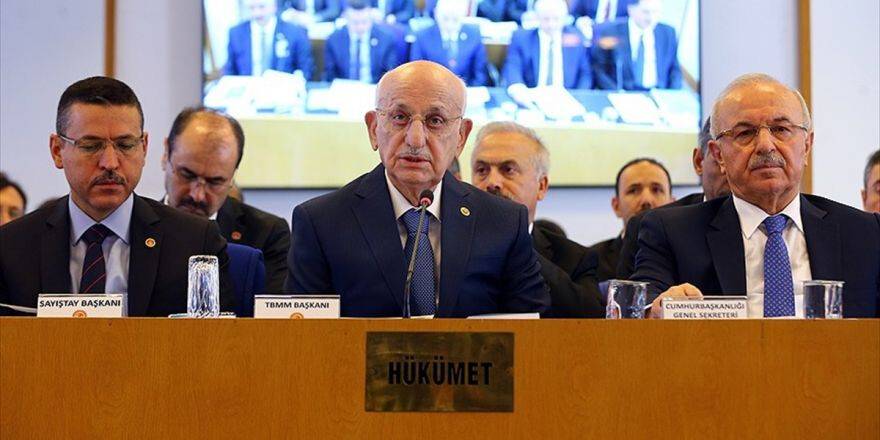 Tbmm Başkanı Kahraman: Bizler Cami Yıkmayız, Cami Yaparız