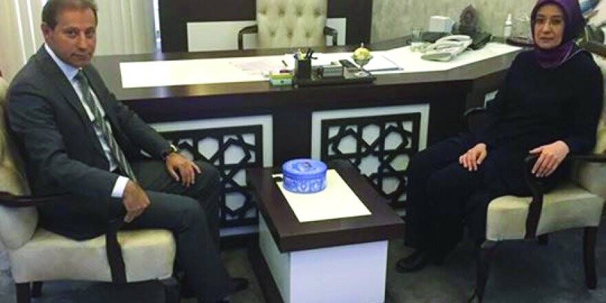 GÜLAY SAMANCI’DAN MUHARREM KARABACAK’A ZİYARET