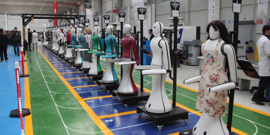 Milli insansı robot fabrikası açıldı 