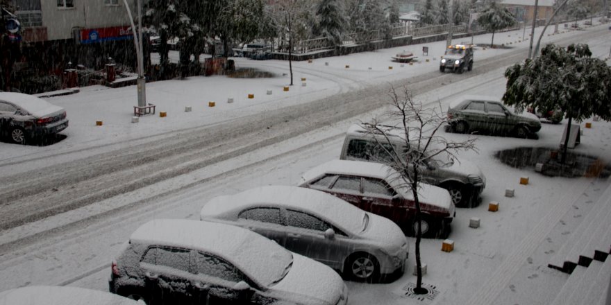 Seydişehir'de Kar Yağışı