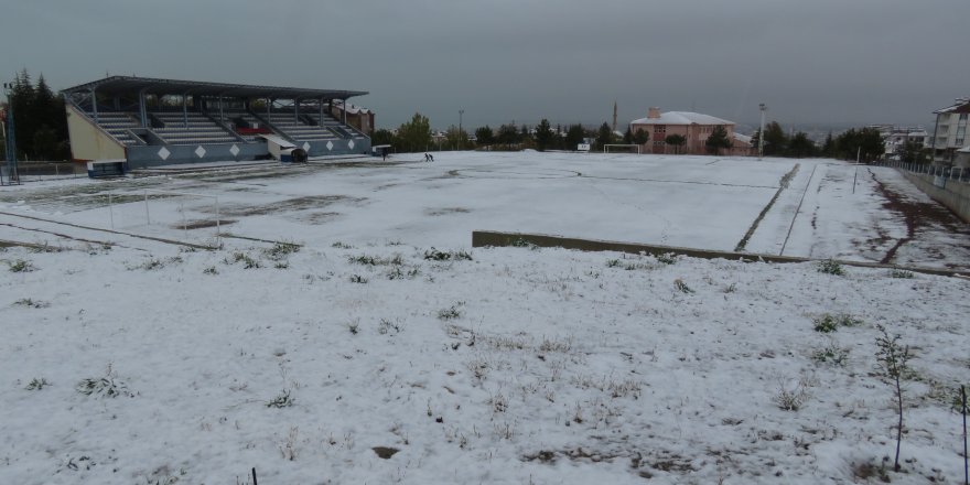 Beyşehir’de kar yağışı 