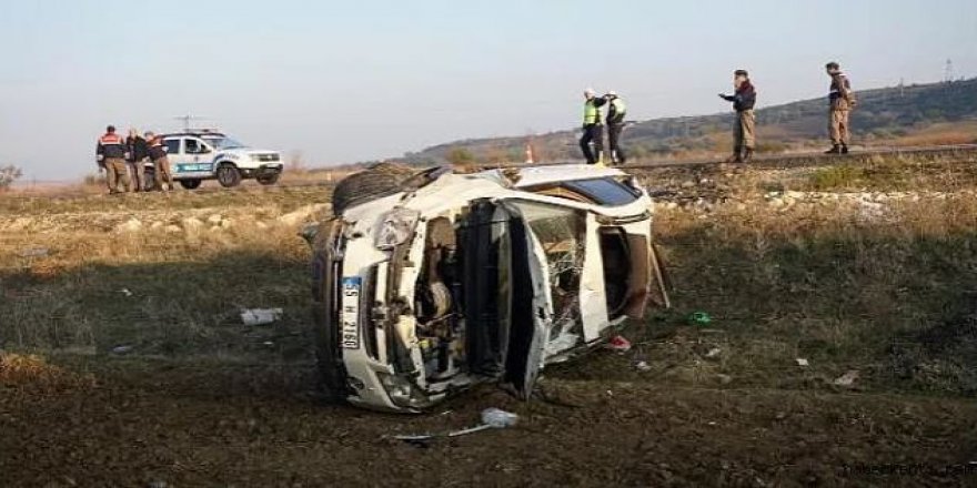 Edirne'de Trafik Kazası: 1 Ölü, 1 Yaralı