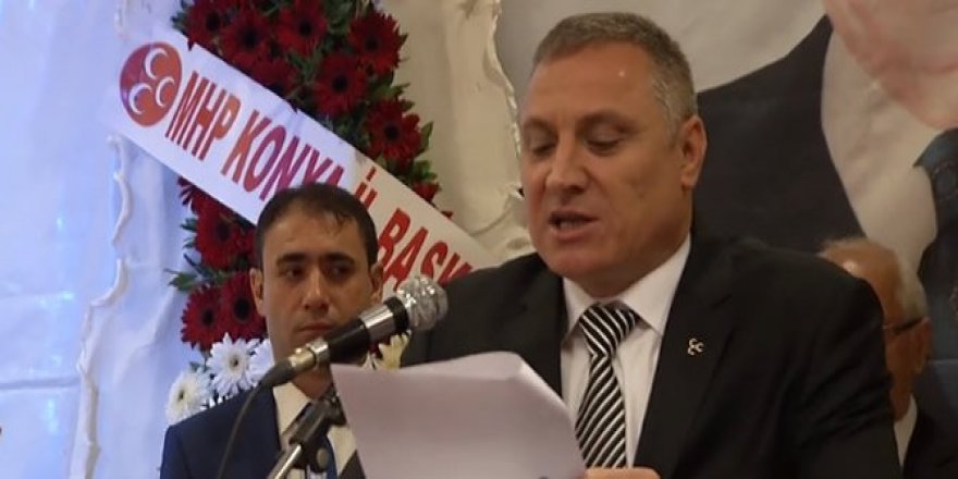 MHP Karatay İlçe Başkanı görevinden istifa etti