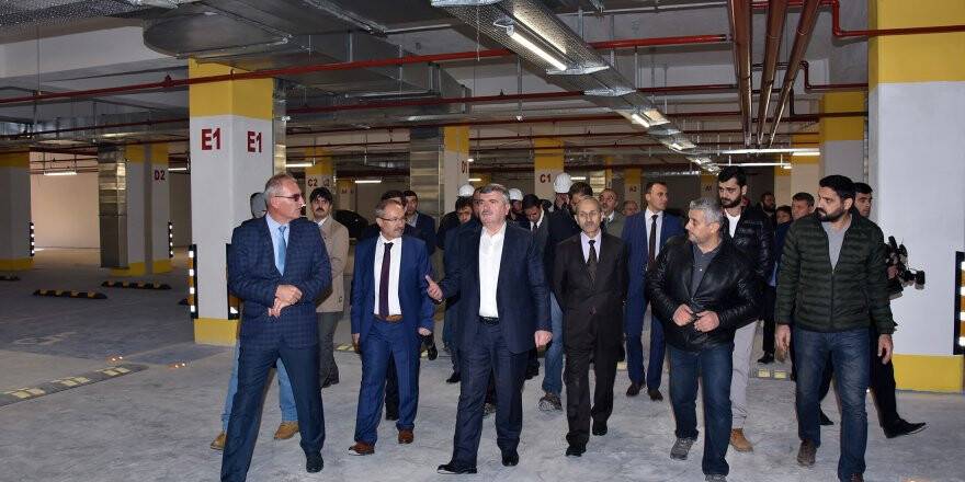Bin Araçlık Otopark Tamamlandı      