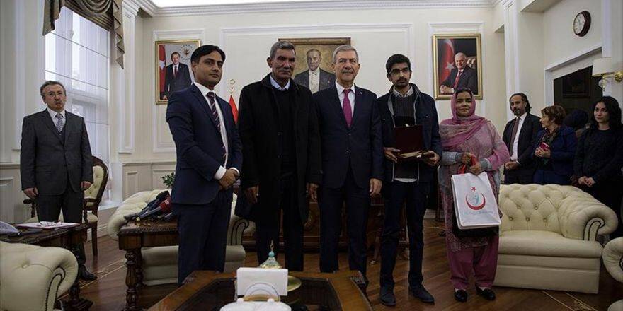 Karaciğer Nakli Olan Pakistanlı Khan'dan Demircan'a Ziyaret
