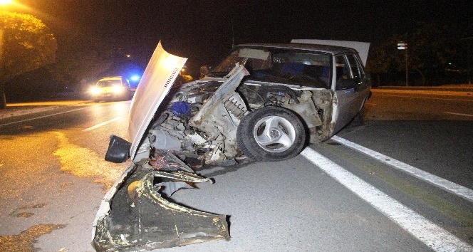 Alkollü ve ehliyetsiz sürücü kazaya neden oldu