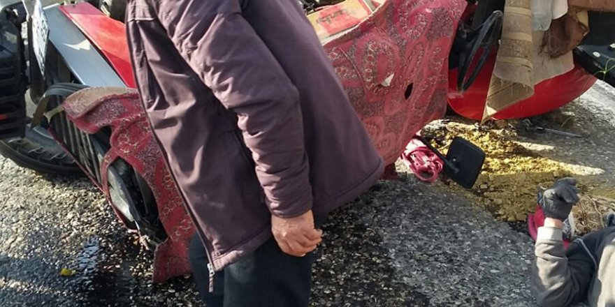 Gülova'da Trafik Kazası: 1 Yaralı