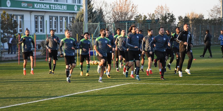 Atiker Konyaspor'da Antalyaspor Maçı Hazırlıkları
