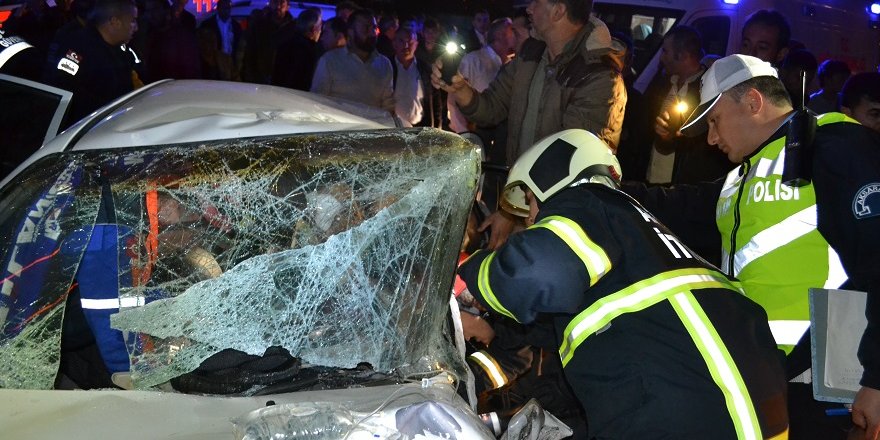 Aksaray'daki Zincirleme Trafik Kazası