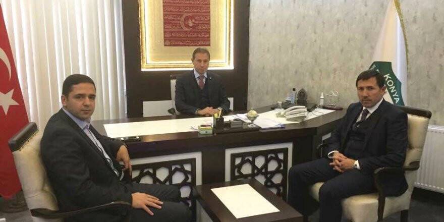 HASAN KILCA VE MUSTAFA YAZLIK’TAN BAŞKAN KARABACAK’A ZİYARET
