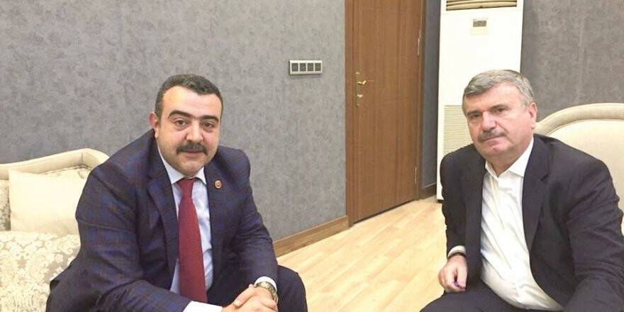 BAŞKAN AKYÜREK İLE HÜSEYİN KORKMAZ’IN ÇAY SOHBETİ