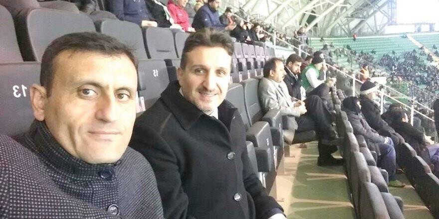 ALİ FAHRİ ARAS VE SELAHATTİN DURGUT KONYASPOR MAÇLARINI KAÇIRMIYORLAR