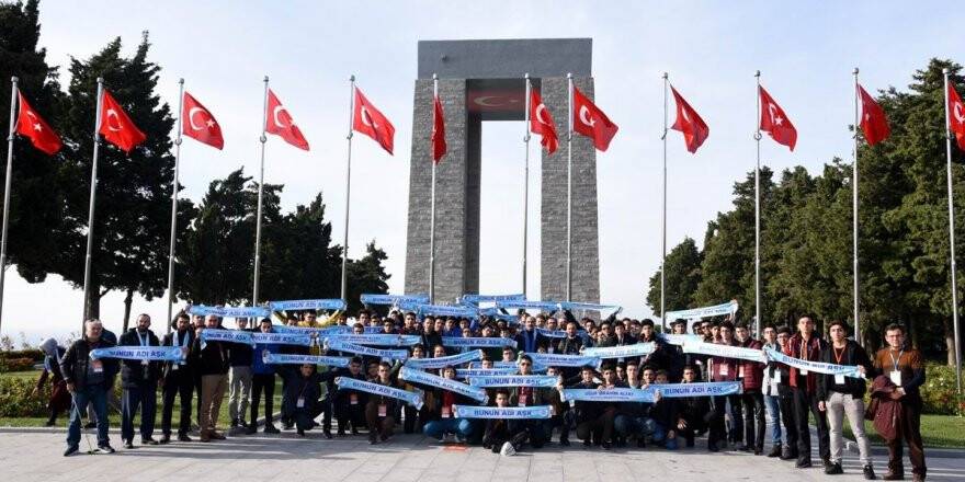 Konyalı gençler Çanakkale'de