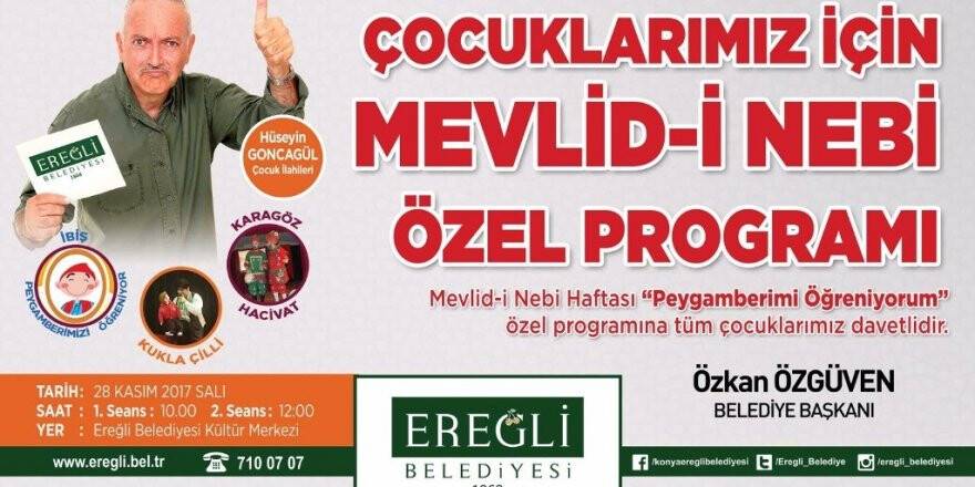 "Peygamberimi Öğreniyorum" çocuk tiyatrosu Ereğli'de düzenlenecek