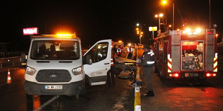 Amasya'da Otomobil İle Kamyonet Çarpıştı: 2 Ölü, 4 Yaralı