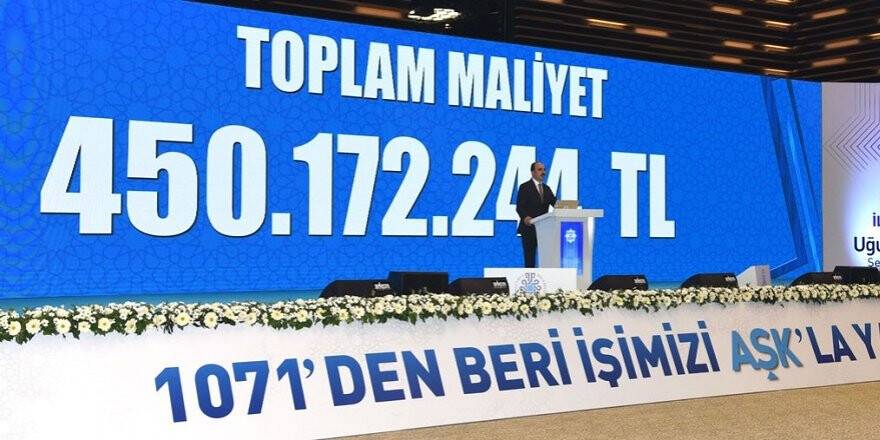 Selçuklu'ya 450 milyon 172 bin 244 TL'lik yatırım
