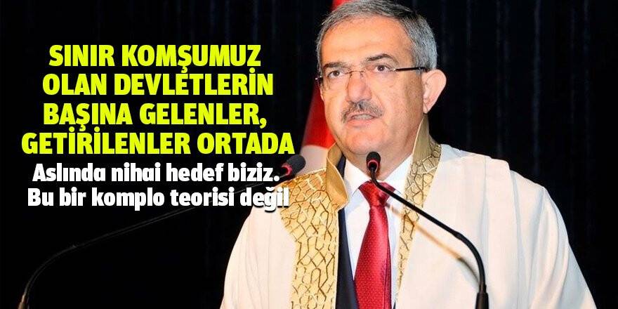 İşin özü çalışmak, üretmek, devlete ve millete hizmet etmektir