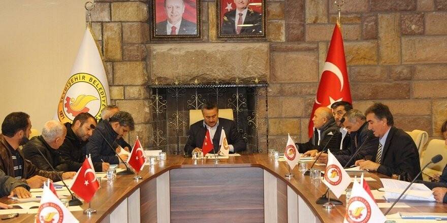 Seydişehir’de aralık ayı meclis toplantısı yapıldı