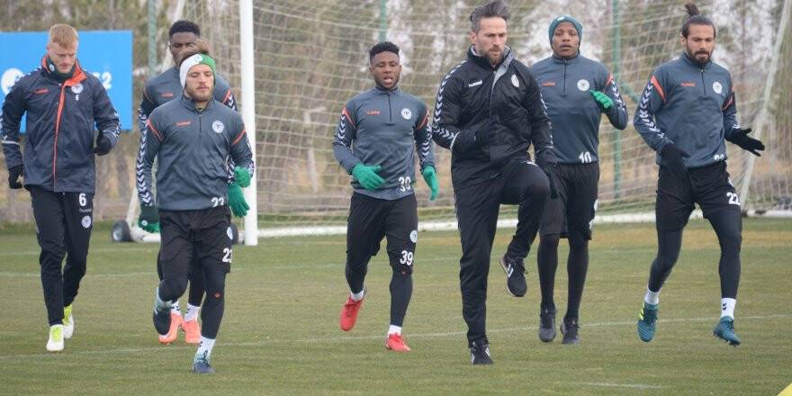 Konyaspor, Batman Petrolspor maçı hazırlıklarına başladı