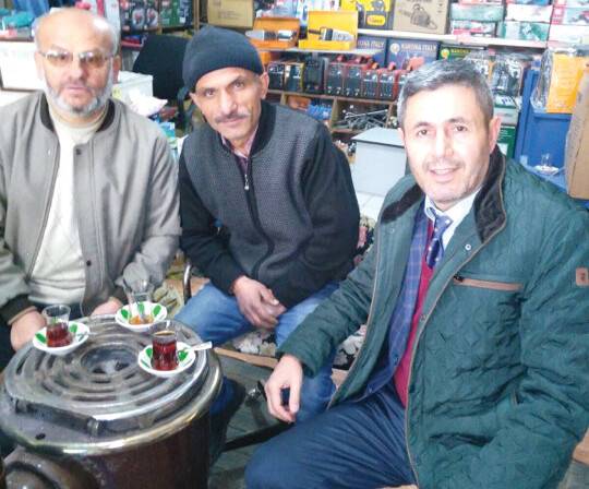 BAŞKAN ADAYI İBRAHİM IŞIK SOBA BAŞI SOHBETİNDE