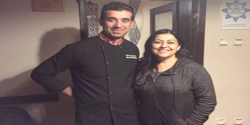ÜNLÜ SANATÇI AMAL MURKUS SOMATÇI FİHİ MA FİH RESTAURANT’DA