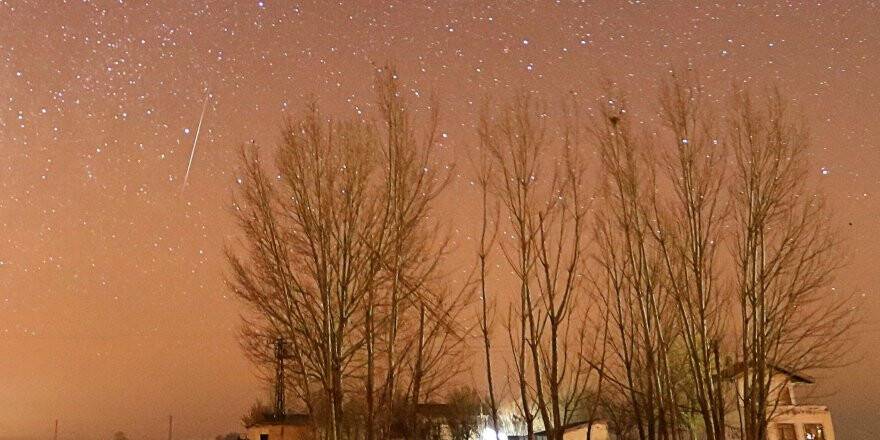Konya'da Geminid Meteor Yağmuru Gözlendi