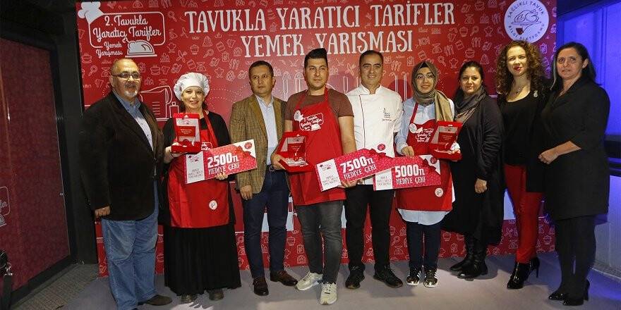 Yemek Yarışması'nda ikincilik ödülü Konya'ya geldi