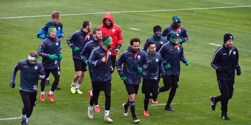 Atiker Konyaspor, Fenerbahçe Maçı Hazırlıklarını Sürdürdü