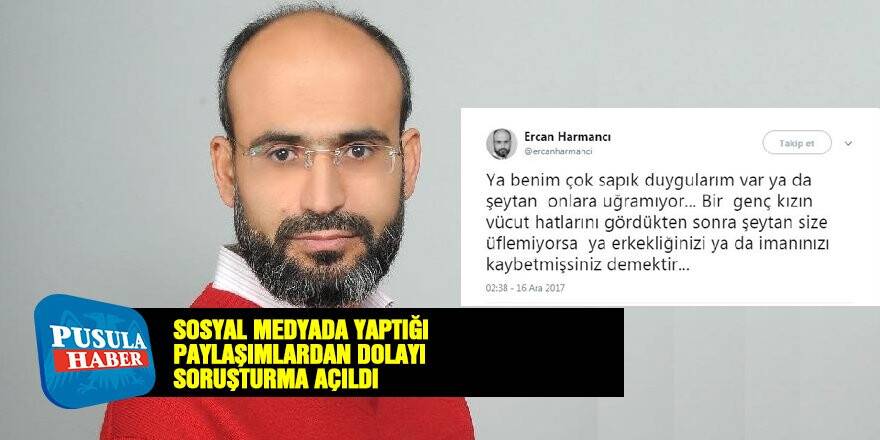 Öğretmen Harmancı'ya soruşturma
