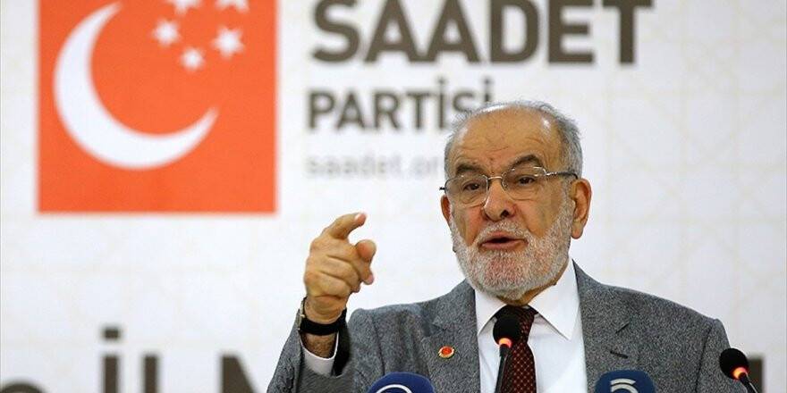 Saadet Partisi Genel Başkanı Karamollaoğlu: Yeni Yıl, Bizim İçin Seçime Hazırlık Yılı Olacak